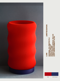 Lumi Red & Matte Blue Lamp (Limitted Edition)